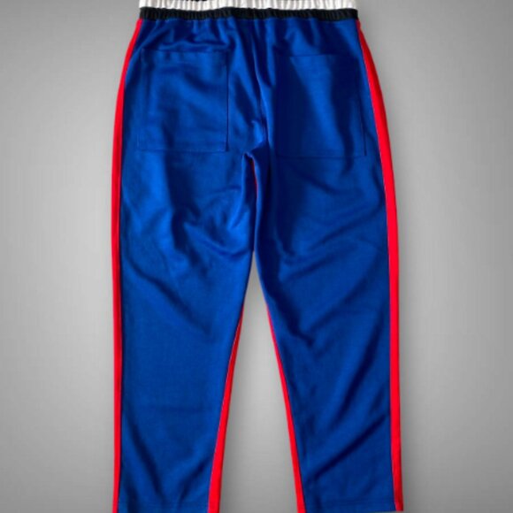 Blue & Red Track Pants - Picture 4 of 4